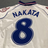 1998 Japan Away White Retro Soccer Jersey