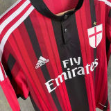 2014/2015 AC Milan Home Retro Soccer Jersey