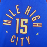 2023/24 Nuggets JOKIC #15 Blue NBA Jerseys