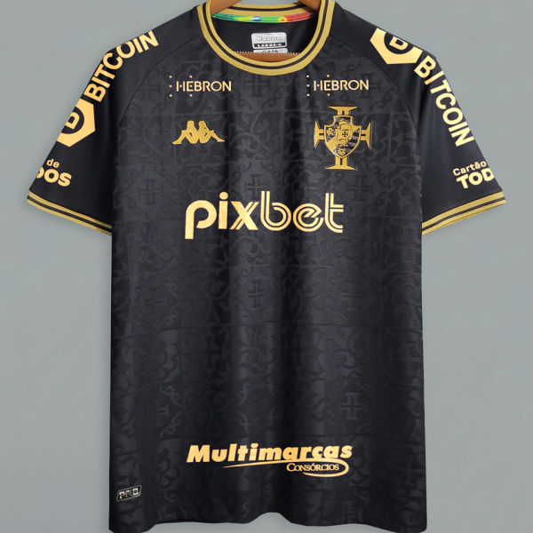 2022/23 Vasco Goalkeeper Black Fans Jersey (All Sponsor 全广告)