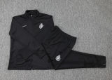 2024 Al Nassr Black Jacket Tracksuit