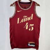 2023/24 Cleveland MITCHELL #45 Red City Edition NBA Jerseys