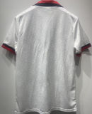 1989/1900 AC Milan Away White Retro Soccer Jersey
