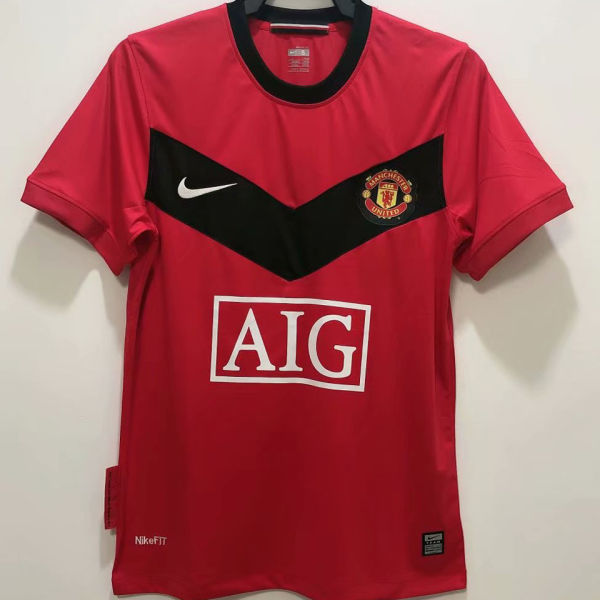 2010 M Utd Home Retro Soccer Jersey