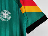 1992 Germany Away Green Retro Soccer Jersey