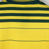 1984 Brazil Home Yellow Retro Soccer Jersey