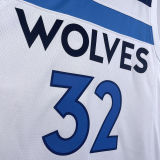 2023/24 Timberwolves TOWNS #32 White NBA Jerseys