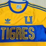 2023/24 U.A.N.L Tiger Retro Style Yellow Fans Jersey