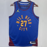 2023/24 Nuggets MURRAY #27 Blue NBA Jerseys