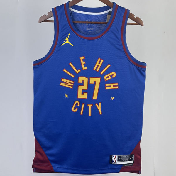 2023/24 Nuggets MURRAY #27 Blue NBA Jerseys
