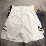 Nets White City Edition NBA Pants