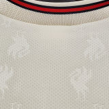 1996-97 LFC Away White Retro Soccer Jersey