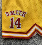 Lakers Kobe High school edition Yellow Four Bags NBA Pants