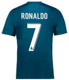 2017/18 RM 3rd Retro Long Sleeve Soccer Jersey (Have All Patch 2017+12 全臂章)