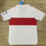 2023/24 VFB Stuttgart Home White Fans Soccer Jersey