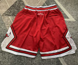 Bulls Red Four Bags NBA Pants
