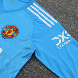 2023/24 M Utd Goalkeeper Long Sleeve Soccer Jersey(A Set)