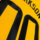 2023 Jazz CLARKSON #00 Yellow NBA Jerseys