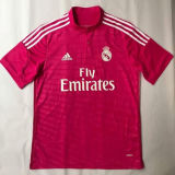 2014-2015 RM Away Pink Retro Soccer Jersey