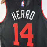 2023/24 Miami Heat HERRO #14 Black City Edition NBA Jerseys