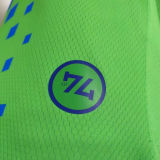 2022 Seattle Sounders Home Green Player Version Jersey