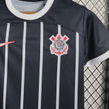 2023/24 Corinthians Away Black Kids Soccer Jersey