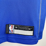 Mavericks DOECIC #77 Blue Kids NBA Jersey 热压