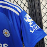 2023/24 Leicester City Home Blue Fans Soccer Jersey