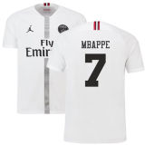 MBAPPE #7 PSG JD 1:1 Quality White Fans Jersey 2018/19