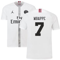 MBAPPE #7 PSG JD 1:1 Quality White Fans Jersey 2018/19