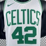 2023/24 Celtics HORFORO #42 White NBA Jerseys 热压