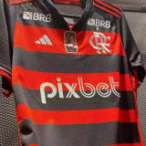 2024/25 Flamengo 1:1 Quality Home Fans Jersey (All Sponsor 全广告)