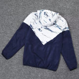 2023/24 Italy Sapphire Blue Windbreaker