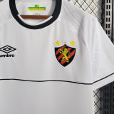 2023/24 Sport Recife Away White Fans Soccer Jersey