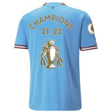 CHAMPIONS 21/22 Premier League Gold Cup 21/22 金奖杯 (You can buy it alone OR tell us which jersey to print it on. )