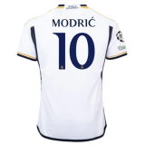 2023/24 RM Home White Player Version Long Sleeve Jersey