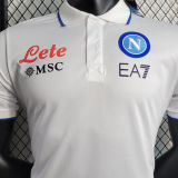 2023 Napoli White POLO Jersey