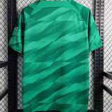 2023/24 PSG Green Goalkeeper Soccer Jersey