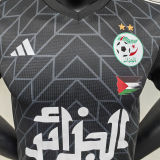 2023 Algeria Black Player Version Training Jersey