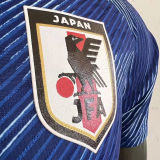2022/23 Japan Home Blue Player Version Soccer Jersey