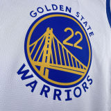 2023/24 Warriors WIGGINS #22 White NBA Jerseys