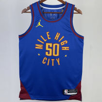 2023/24 Nuggets GOROON #50 Blue NBA Jerseys