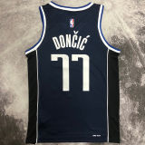 2023/24 Mavericks DOECIC #77 Sapphire Blue NBA Jerseys