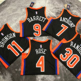 2023 NY Knicks RANODLE #30 Black City Edition NBA Jerseys