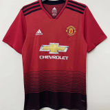 2018/19 M Utd Home Red Retro Soccer Jersey