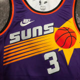 Suns PAUL #3 Purple Retro NBA Jerseys