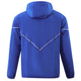 2023/24 Lyon Blue Windbreaker