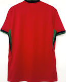2024/25 Portugal 1:1 Quality Home Red Fans Soccer Jersey