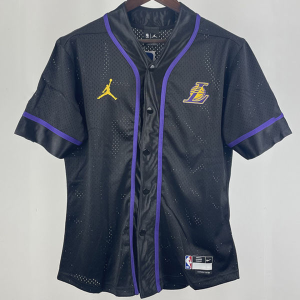 Lakers Stadium Black Jersey