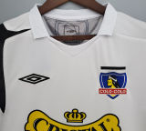 2006 Colo-Colo Home White Retro Long Sleeve Jersey